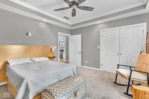 Bedroom at 12449 N Turner Road, Mooresville, IN
