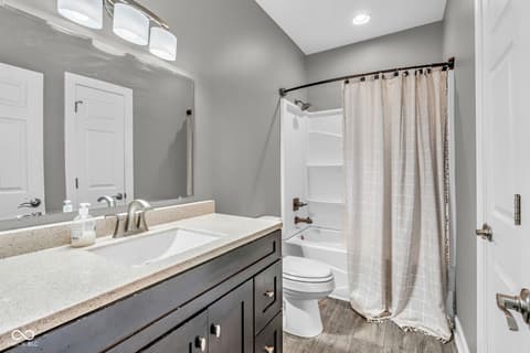 Bathroom at 12449 N Turner Road, Mooresville, IN