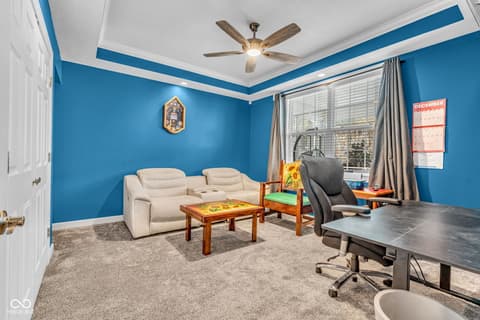 Home office at 12449 N Turner Road, Mooresville, IN