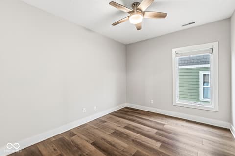 Bedroom at 2017 Carrollton Avenue, Indianapolis, IN