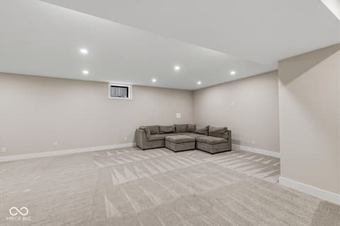 Family room at 2017 Carrollton Avenue, Indianapolis, IN