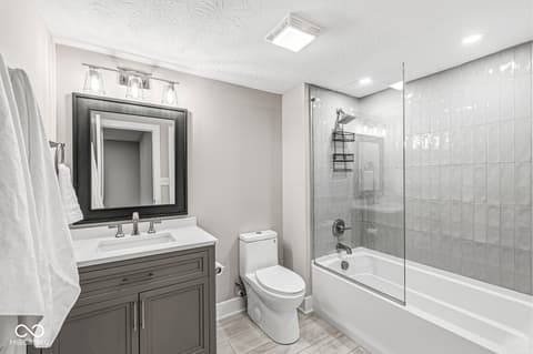 Bathroom at 2017 Carrollton Avenue, Indianapolis, IN