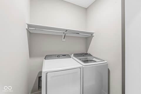 Laundry room at 2017 Carrollton Avenue, Indianapolis, IN