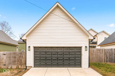 Garage at 2017 Carrollton Avenue, Indianapolis, IN