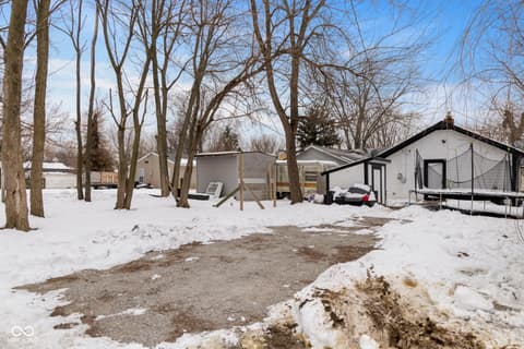 Yard at 2453 N Oxford Street, Indianapolis, IN