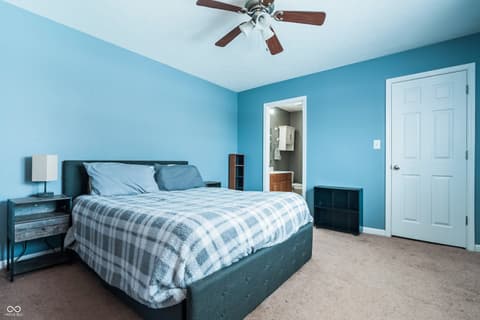 Bedroom at 5371 Dollar Run Drive, Indianapolis, IN