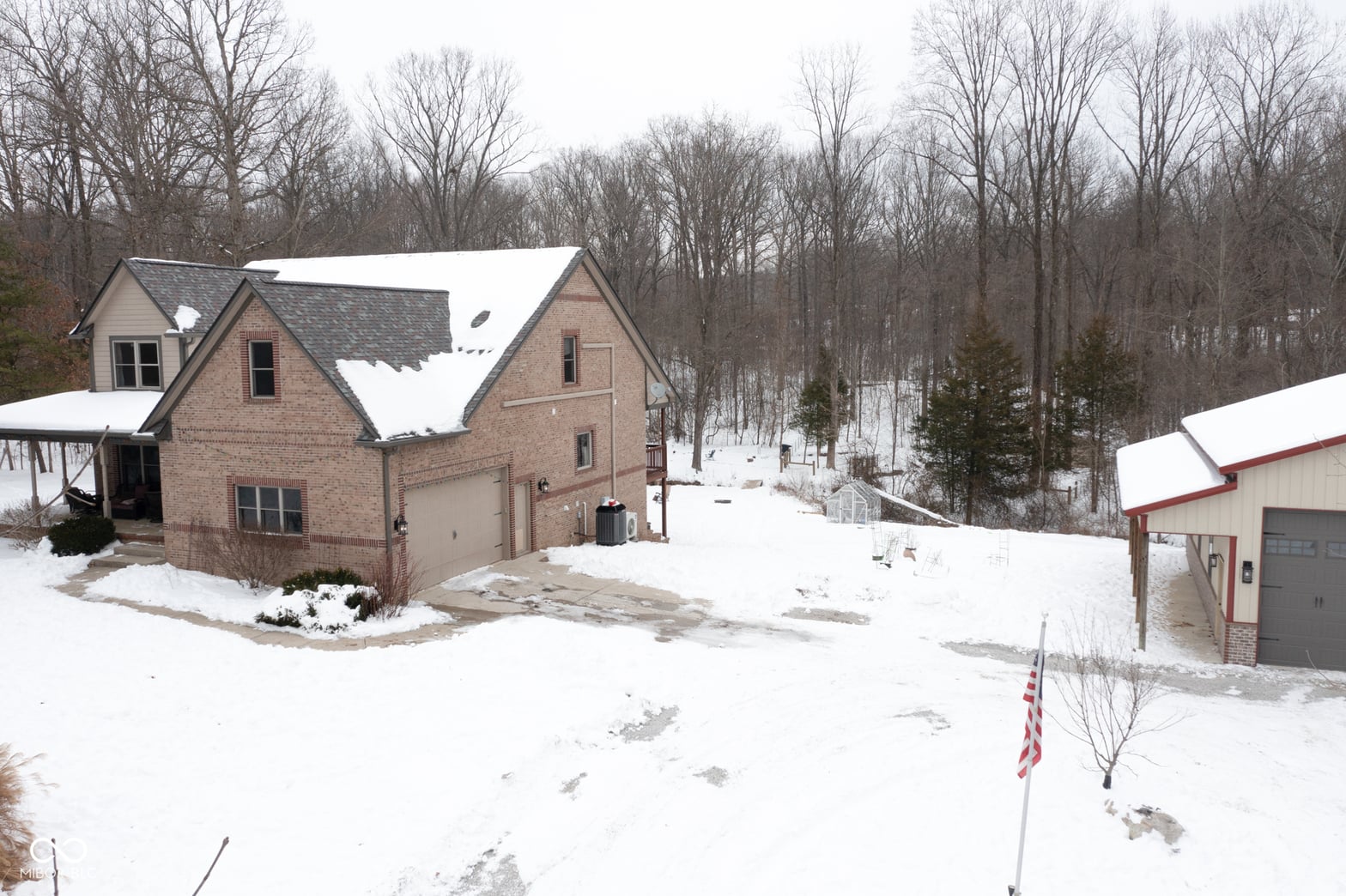 Side exterior at 7347 N Baltimore Road, Monrovia, IN
