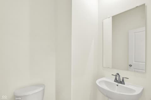 Bathroom at 3944 E 191st Street, Westfield, IN — Clean, modern bathroom with fresh updated fixtures.
