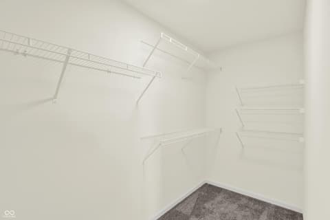 Closet at 3944 E 191st Street, Westfield, IN — Spacious closet with extensive wire shelving system.