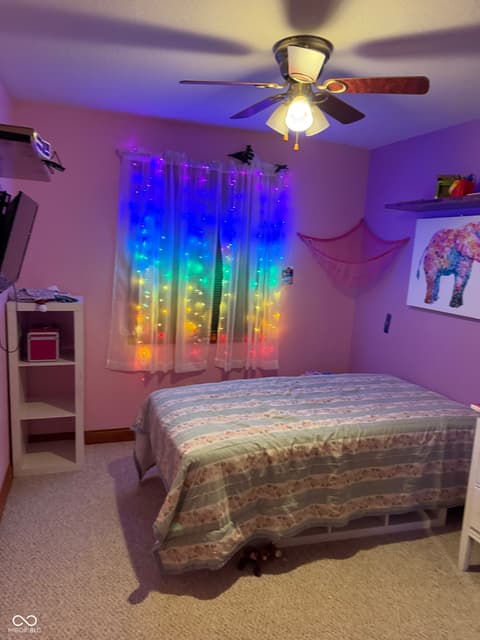 Bedroom at 5830 N Mason Lane, Martinsville, IN