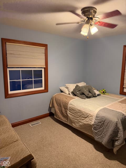 Bedroom at 5830 N Mason Lane, Martinsville, IN