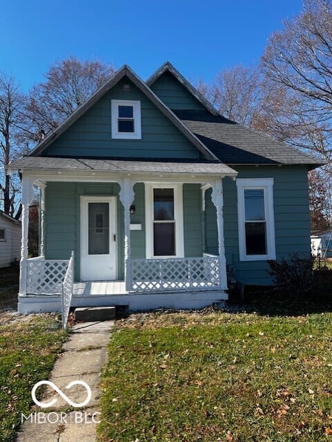 Front exterior at 247 N 8th Street, Middletown, IN