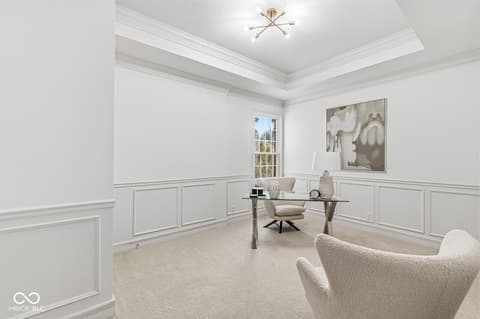 Home office at 10380 Spring Highland Drive, Indianapolis, IN