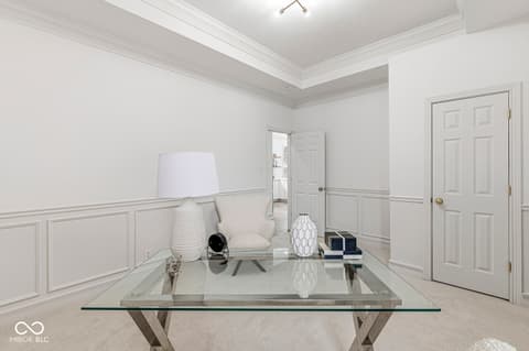 Home office at 10380 Spring Highland Drive, Indianapolis, IN