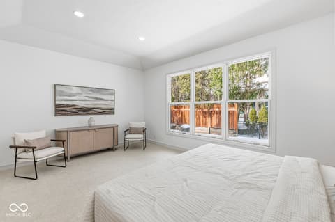 Primary bedroom at 10380 Spring Highland Drive, Indianapolis, IN