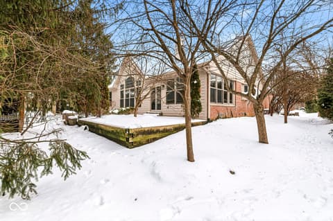 Front exterior at 10380 Spring Highland Drive, Indianapolis, IN