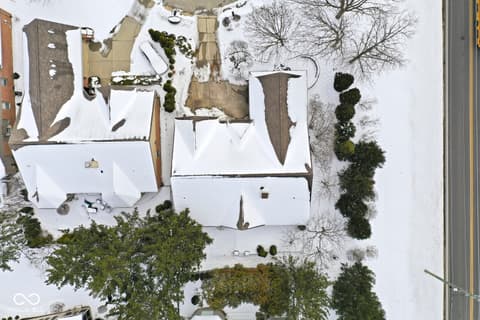 Aerial view at 10380 Spring Highland Drive, Indianapolis, IN