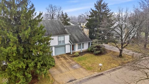 Aerial view at 2569 Chaseway Court, Indianapolis, IN