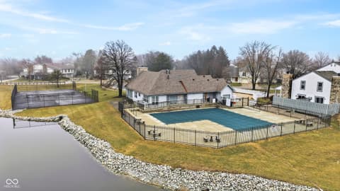 Pool at 2569 Chaseway Court, Indianapolis, IN