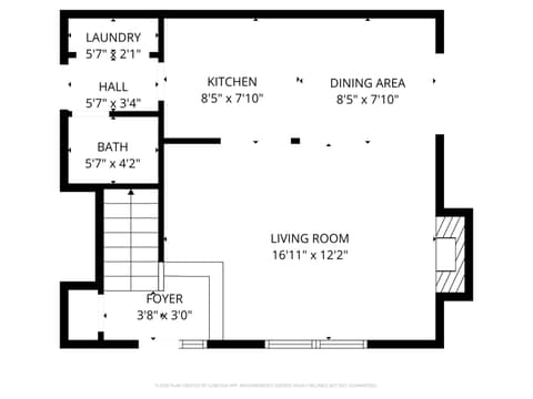Floor Plan — 2569 Chaseway Court, Indianapolis, IN