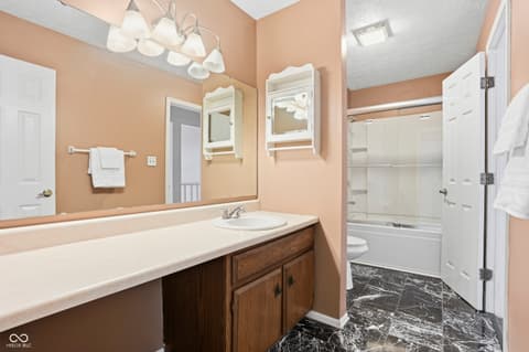 Bathroom at 2569 Chaseway Court, Indianapolis, IN