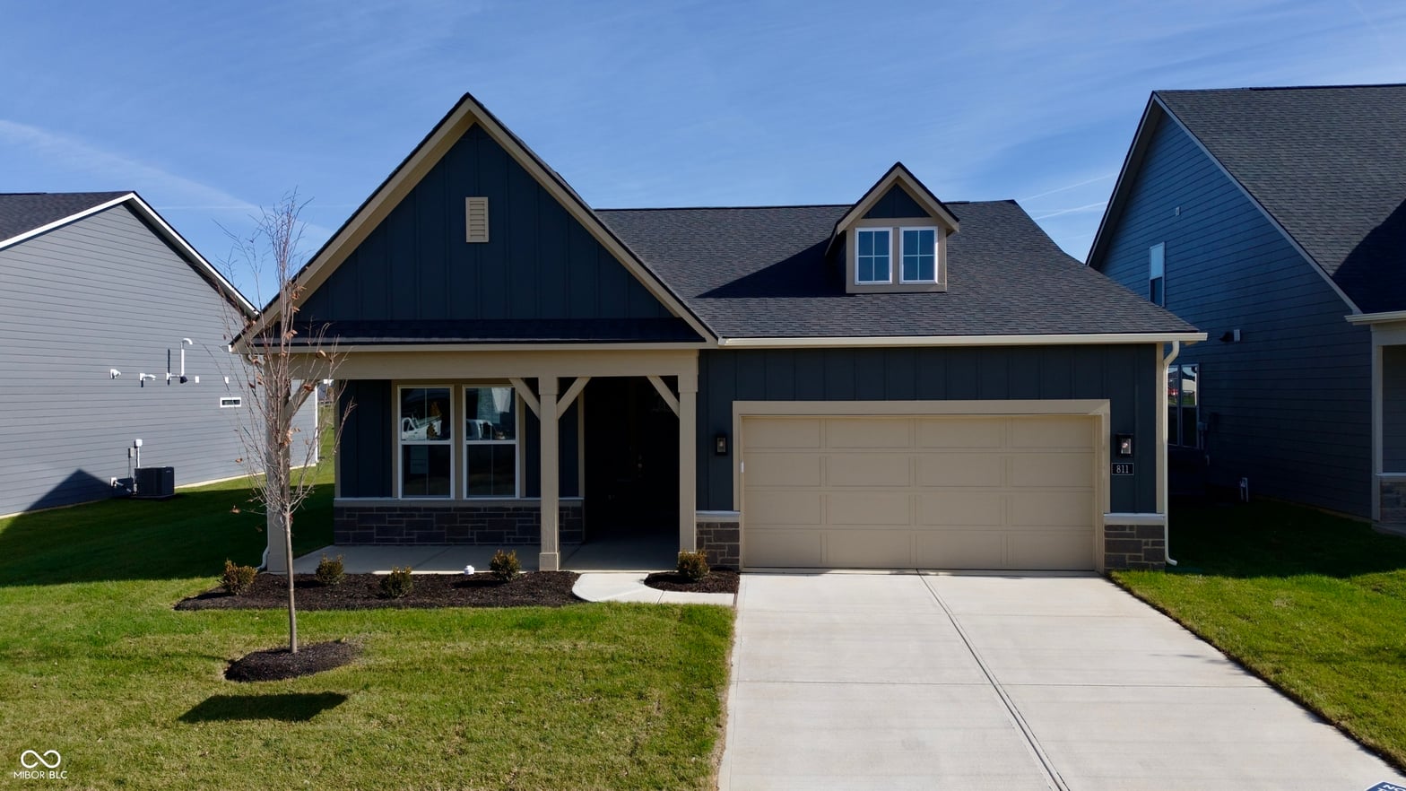 Front exterior at 811 Daisy Street, Greenwood, IN