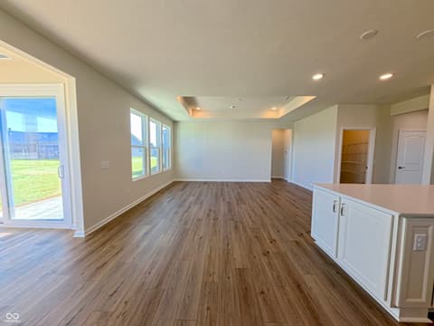 Living room at 811 Daisy Street, Greenwood, IN