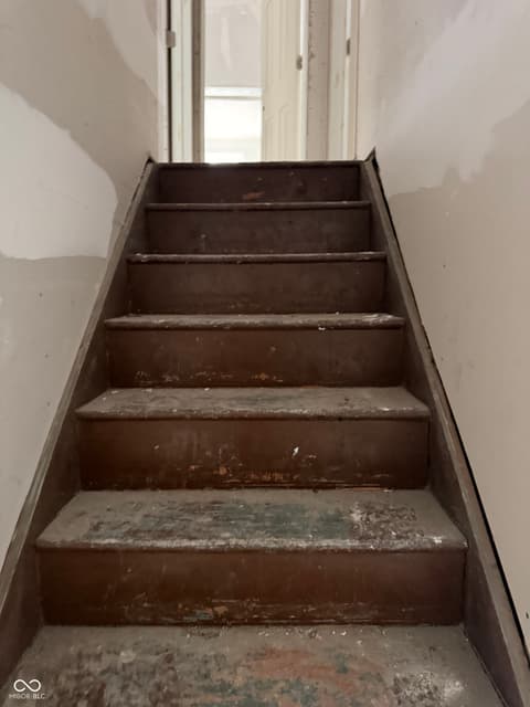 Stairs — 2115 S I Street, Elwood, IN