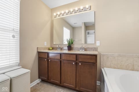 Bathroom at 6343 Central Boulevard, Whitestown, IN