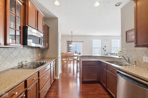 Kitchen at 6343 Central Boulevard, Whitestown, IN