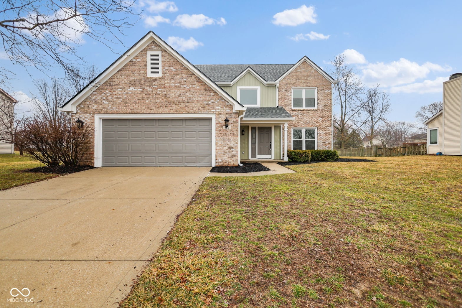 Front exterior at 817 Timber Creek Drive, Indianapolis, IN