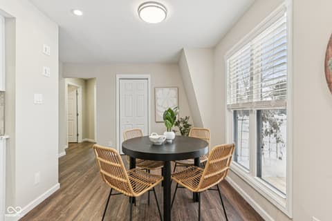 Dining room at 38 Homestead Drive, Sheridan, IN
