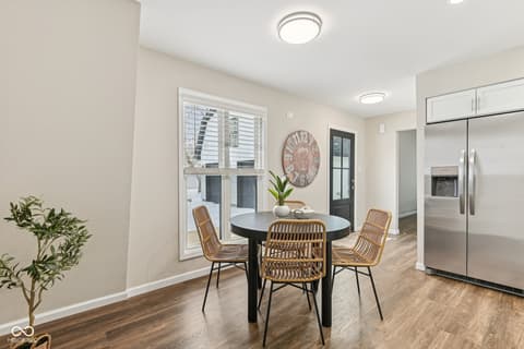 Kitchen at 38 Homestead Drive, Sheridan, IN — Bright, open kitchen with modern finishes and natural light.