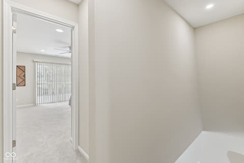 Laundry room at 38 Homestead Drive, Sheridan, IN — Bright, spacious laundry room with modern finishes.