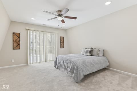 Primary bedroom at 38 Homestead Drive, Sheridan, IN
