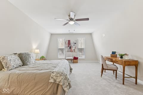 Primary bedroom at 38 Homestead Drive, Sheridan, IN