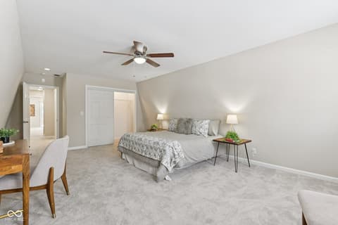 Primary bedroom at 38 Homestead Drive, Sheridan, IN