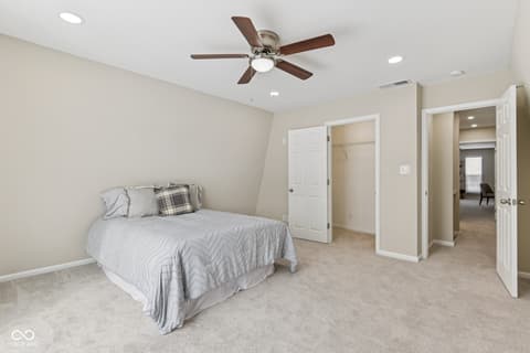 Bedroom at 38 Homestead Drive, Sheridan, IN