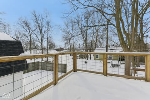 Outdoor living area at 38 Homestead Drive, Sheridan, IN