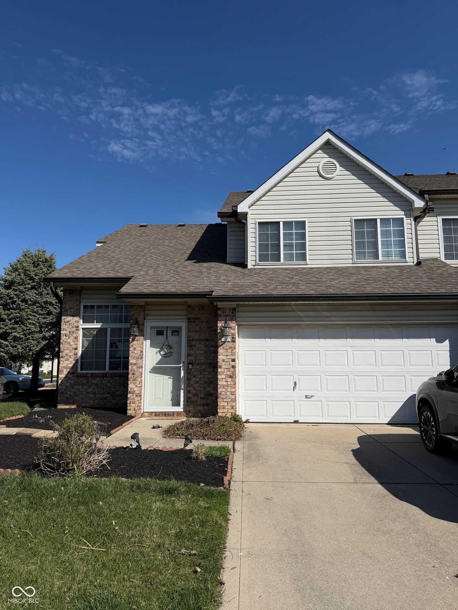 Front exterior at 9440 Enclave Drive, Avon, IN