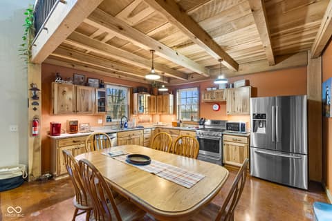 Kitchen at 6817 Siebert Trail, Nineveh, IN