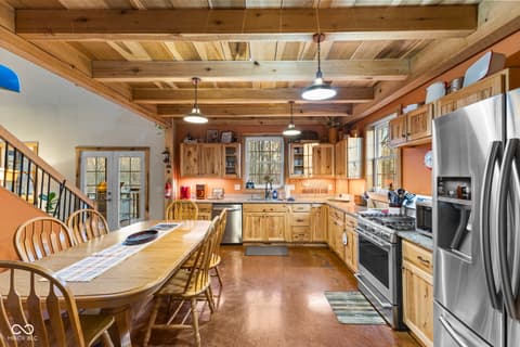 Kitchen at 6817 Siebert Trail, Nineveh, IN