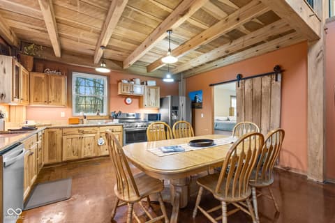 Dining room at 6817 Siebert Trail, Nineveh, IN
