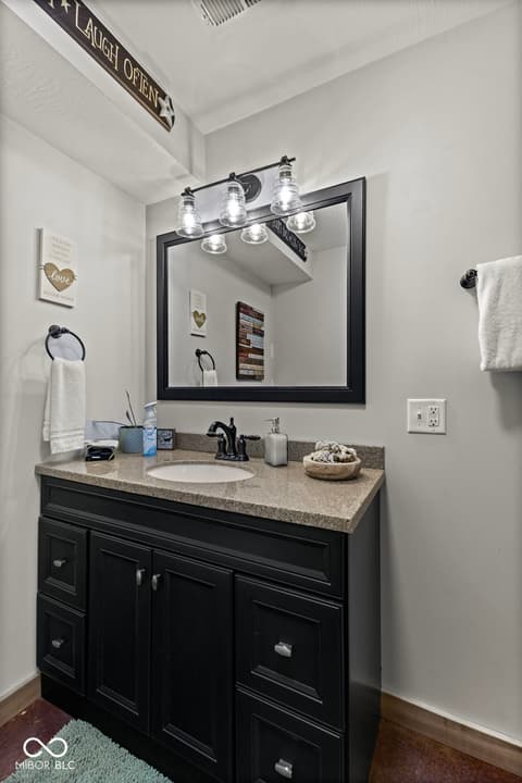 Bathroom at 6817 Siebert Trail, Nineveh, IN