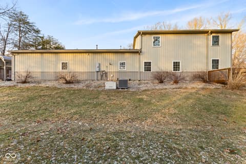 Backyard at 6817 Siebert Trail, Nineveh, IN