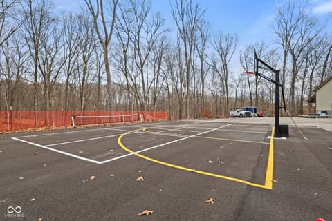 Basketball Court — 6817 Siebert Trail, Nineveh, IN