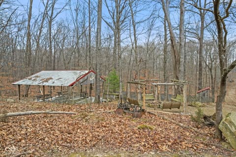 Yard at 6817 Siebert Trail, Nineveh, IN