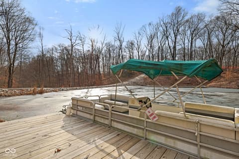 Outdoor living area at 6817 Siebert Trail, Nineveh, IN