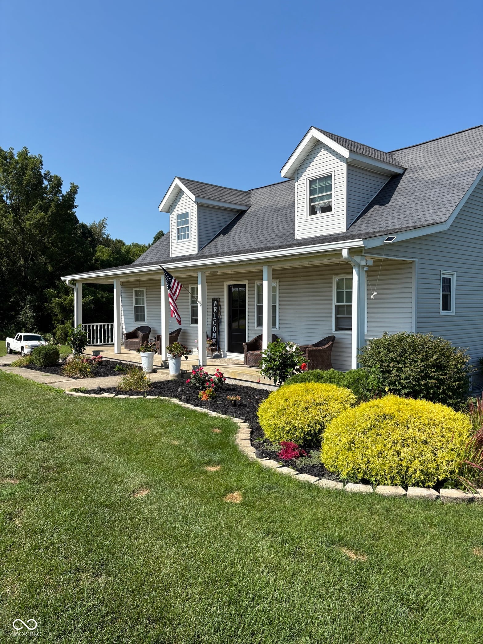 Front exterior at 505 S CR 350 E, Connersville, IN