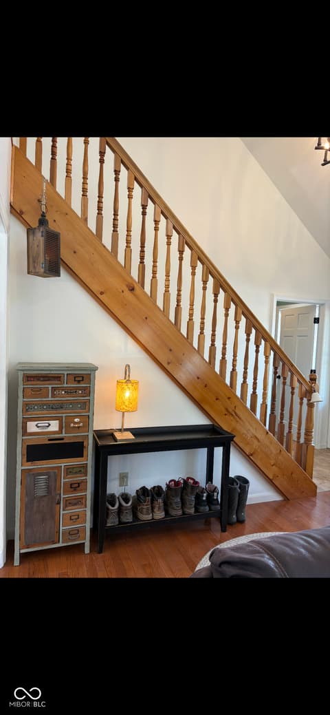 Living room at 505 S CR 350 E, Connersville, IN